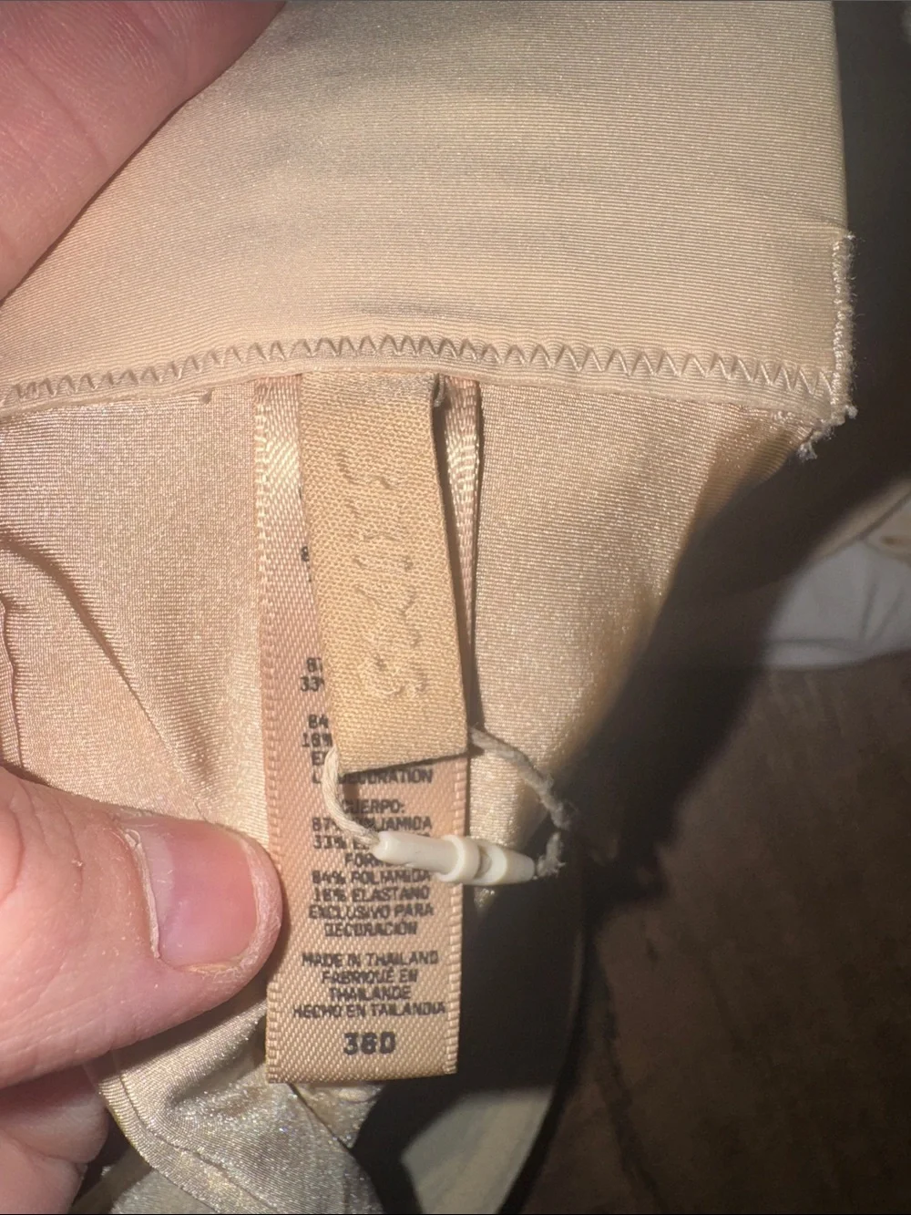SKIMS Sheer Underwire Bra in Beige - Picture 8 of 8